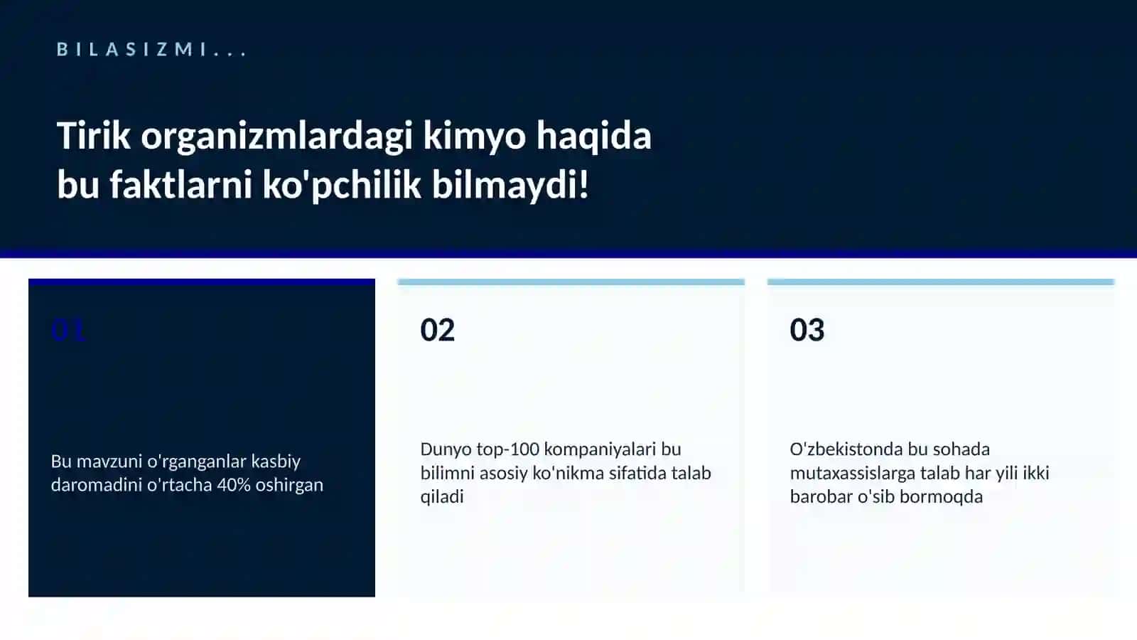 Tirik organizmlardagi kimyo 2