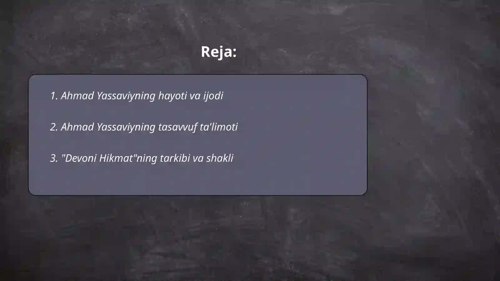 Ahmad Yassaviyning "Devoni Hikmat" asari 2