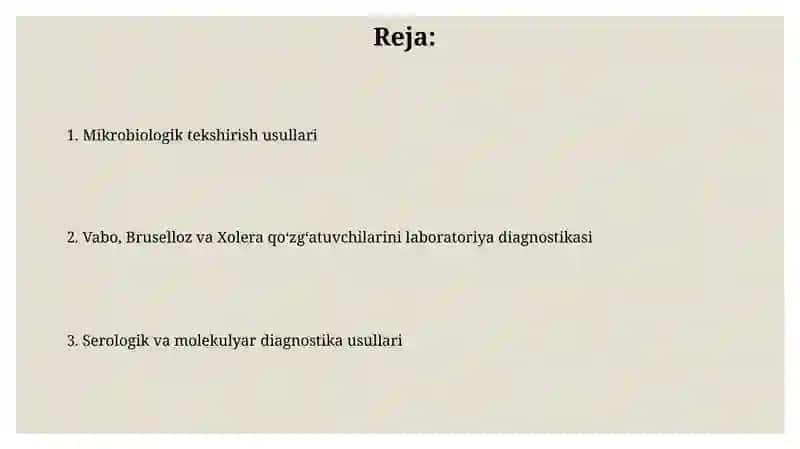 Bruselloz laboratoriya diagnostikasi usullari 2