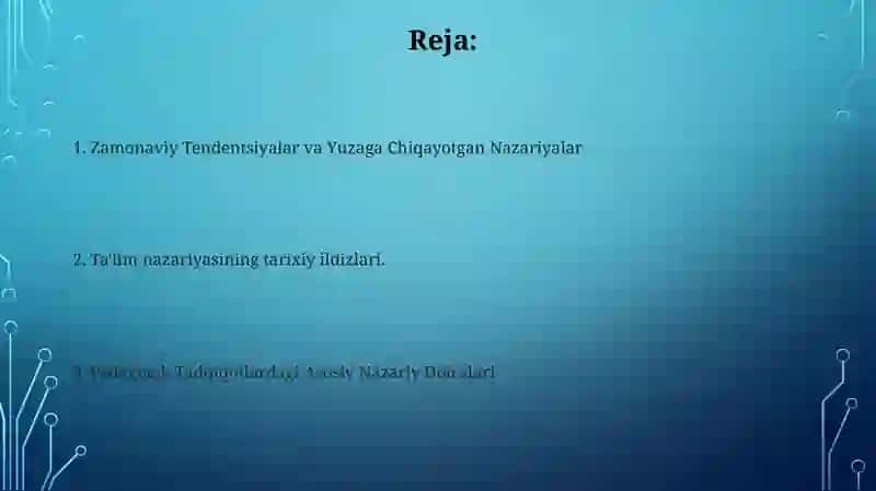 Jahon mamlakatlarida komprovistik pedagogik izlanishning ilmiy nazariy manbalari 2