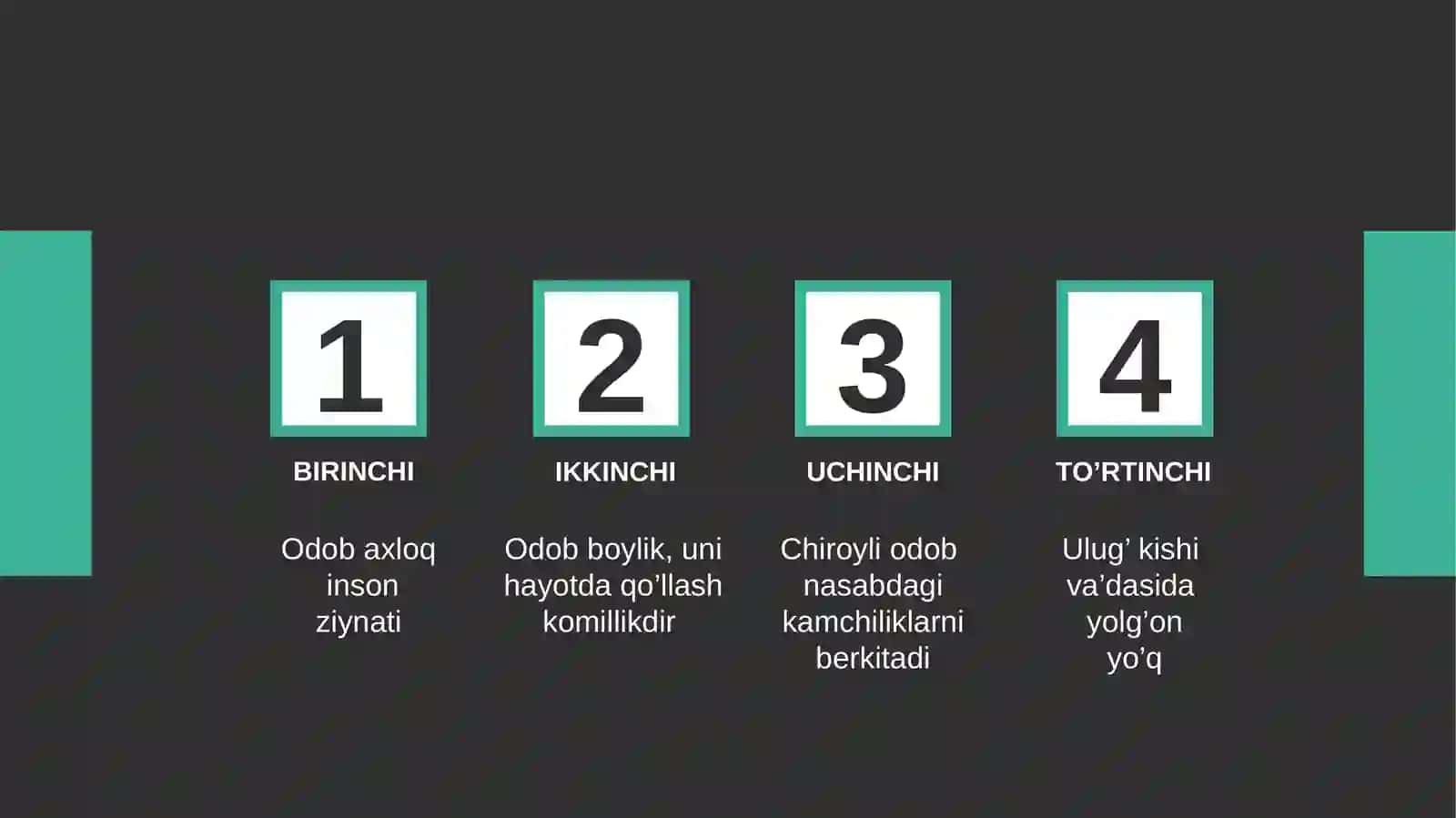 Odob axloq 2