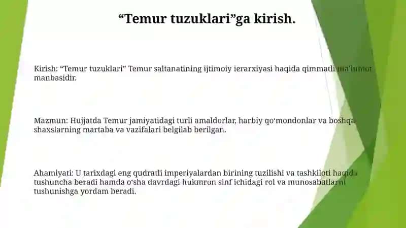 Temur Tuzuklari 2