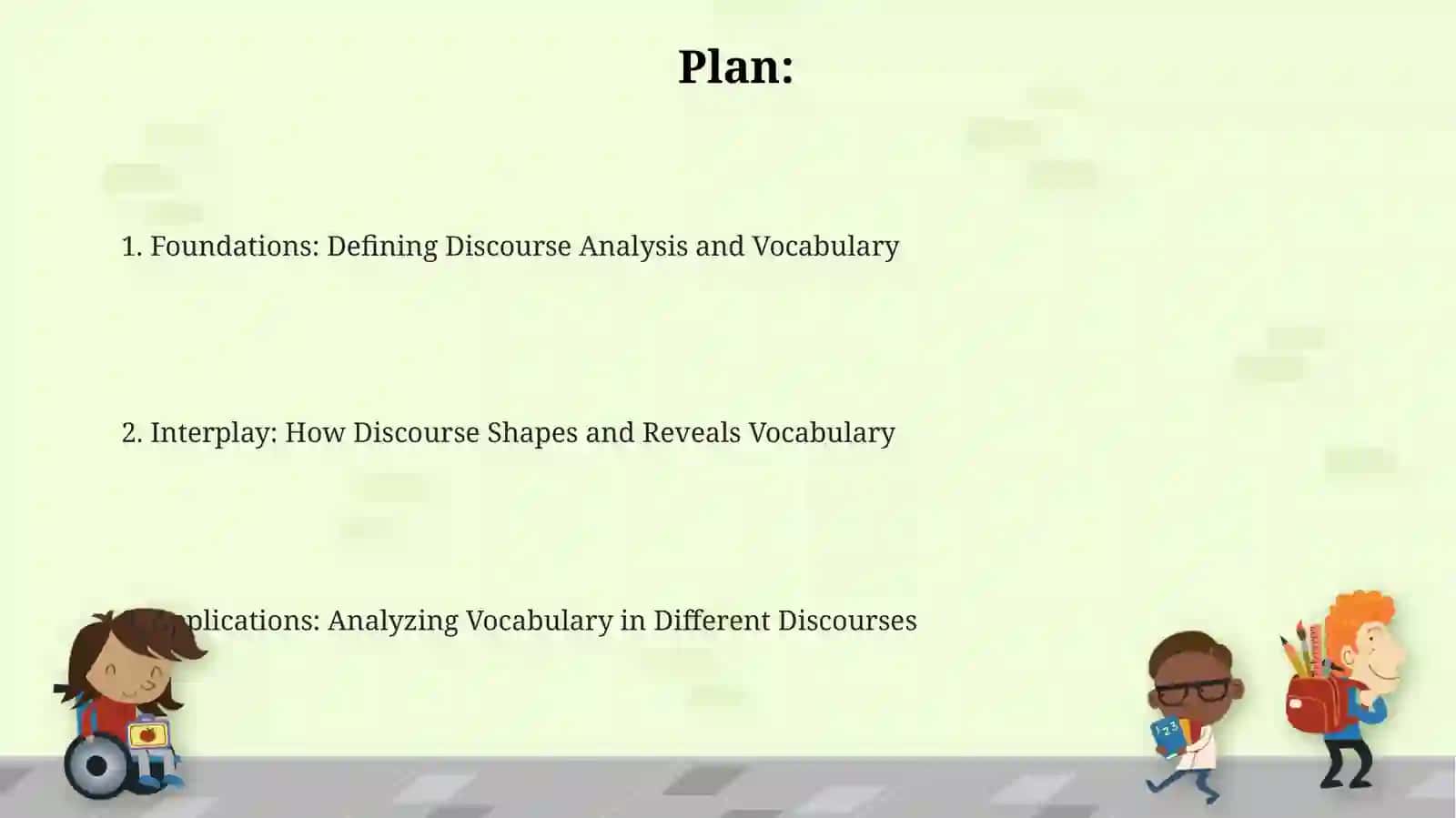 Discourse analysis and vocabulary 2