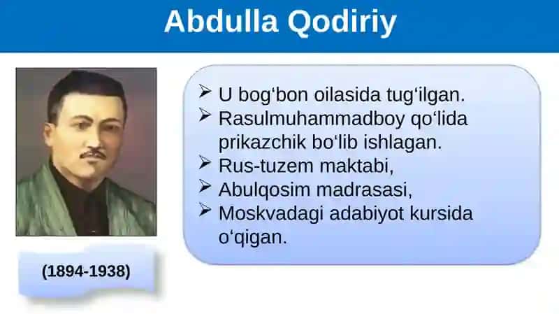 Abdulla Qodiriy 2