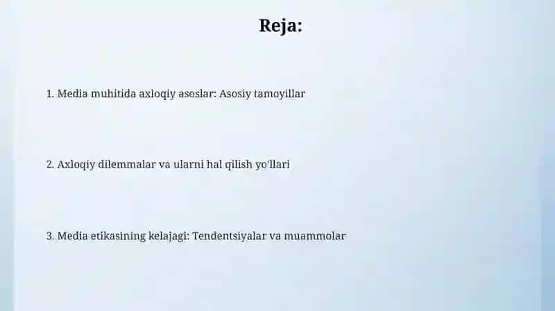 Media muhitda axloqiy tamoyillar 2