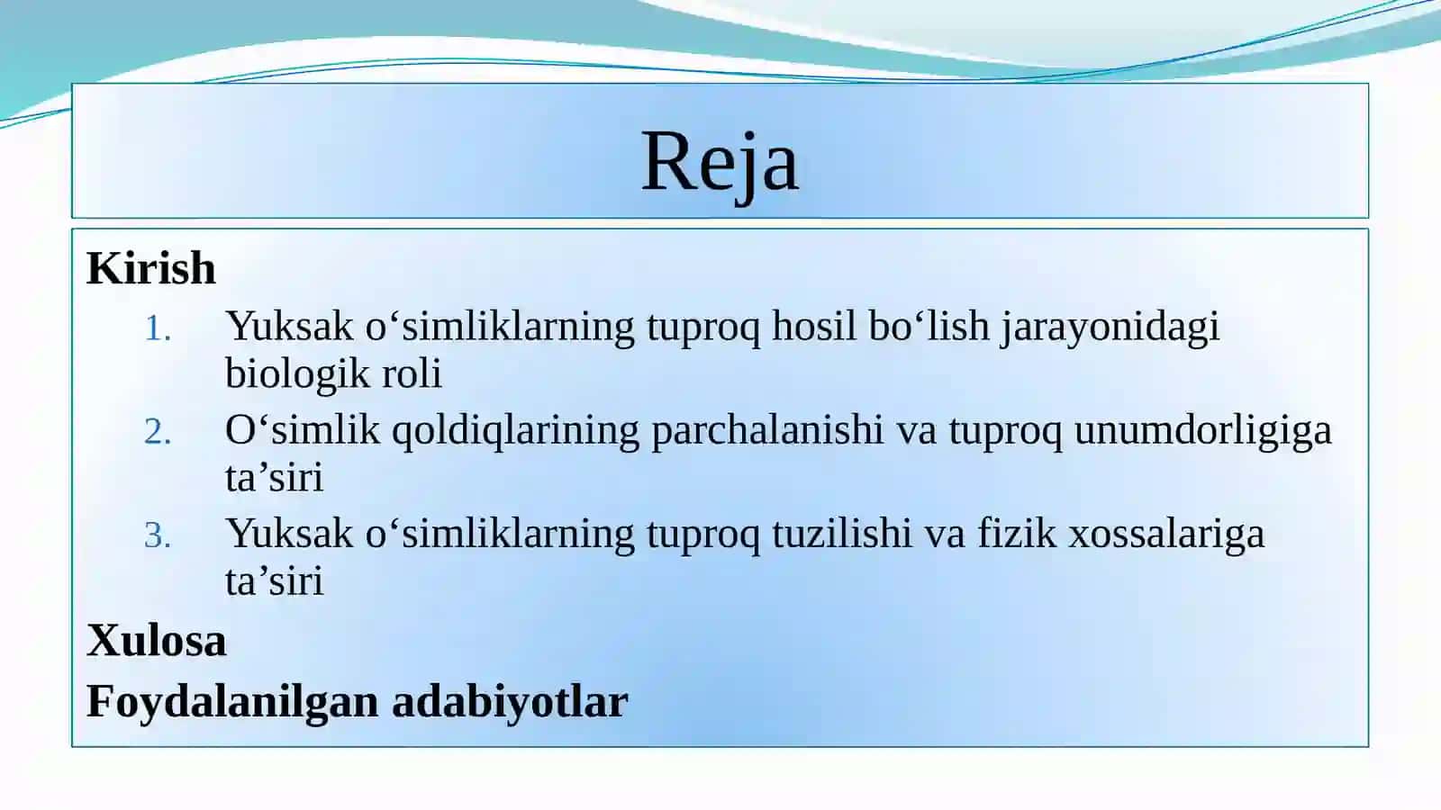 Tuproqpaydobo‘lishidayuksako‘simliklarningroli 2