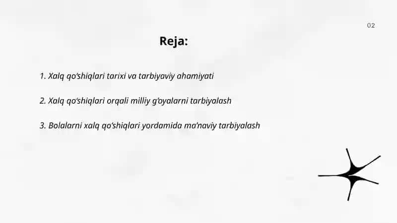 Xalq qo‘shiqlari va ularning tarbiyaviy ahamiyati 2