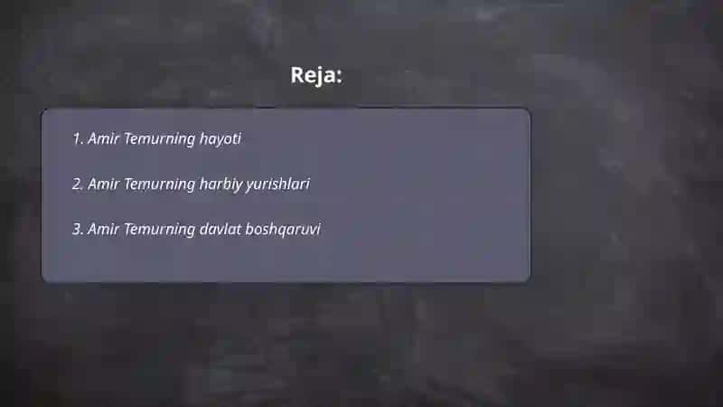 Amir Temur 2