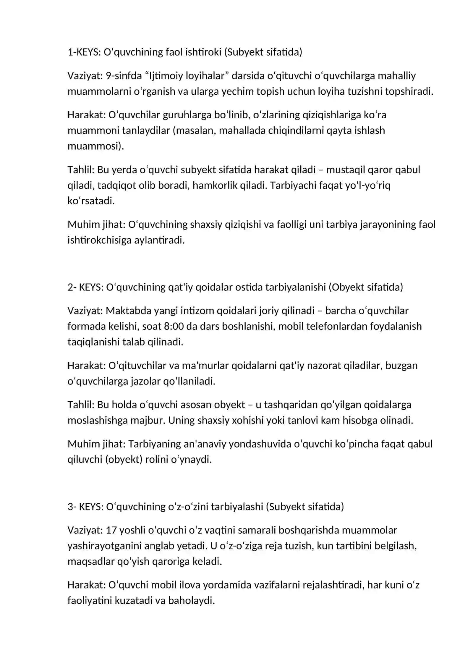 Keys-stadi (Case Study) 2