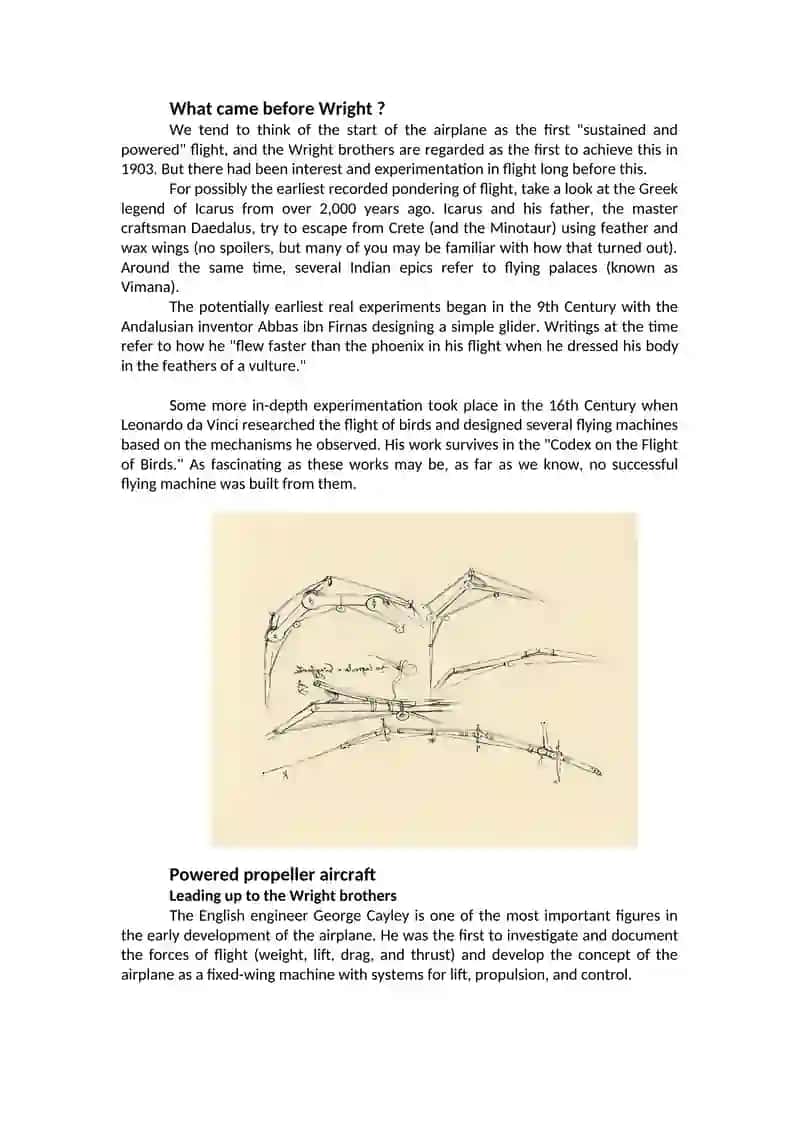 AVIATION HISTORY: FROM WRIGHT BROTHERS TO BOEING 777X 2