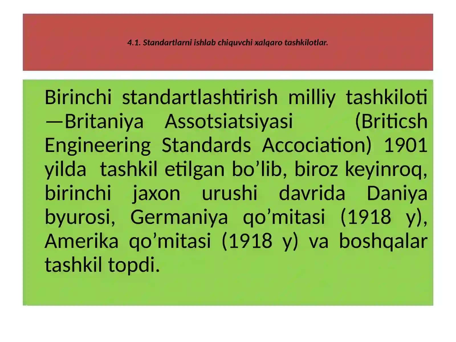 Sifatni boshqarishning xalqaro standartlarini joriyatish 2