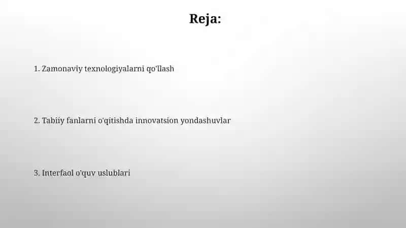 Interfaol O'quv Uslublari 2