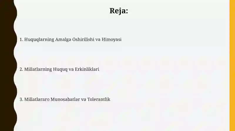 Fuqoralarning huquq va erkiniklari 2