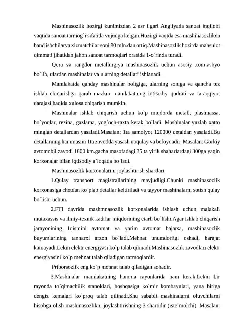 Qishloq xo‘jaligi mashinasozlik klasteri 2