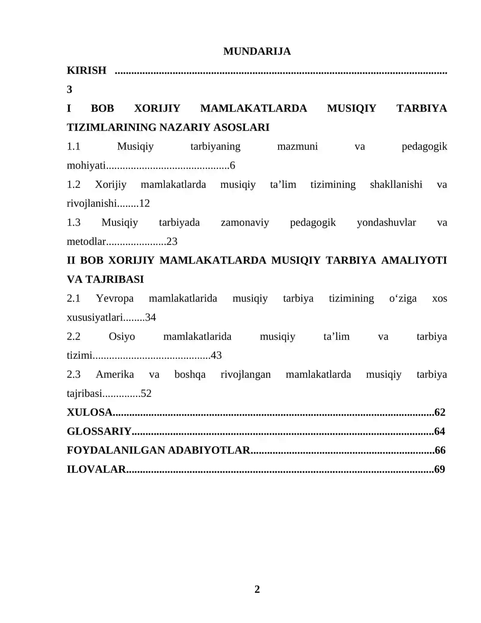 Musiqa Ta'limi Yoʻnalishi 2
