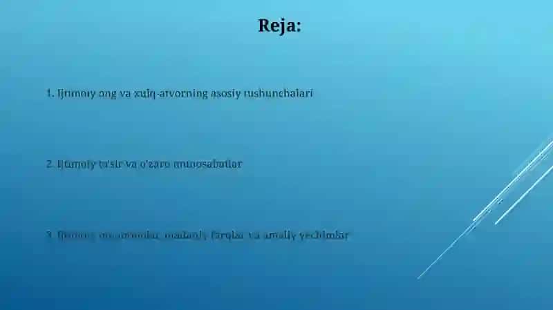 Ijtimoiy anglanganlik va ijtimoiy xulq atvori 2
