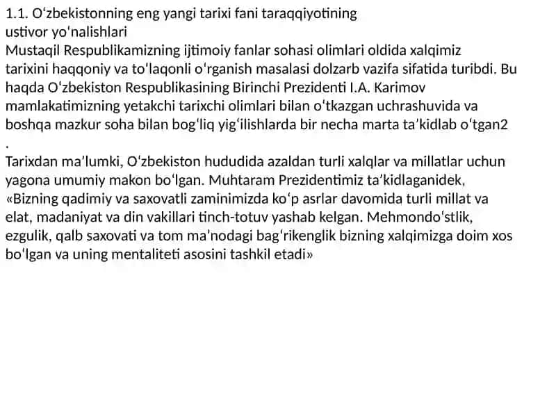 O'zbekistonda ijtimoiy-siyosiy jarayonlar 2