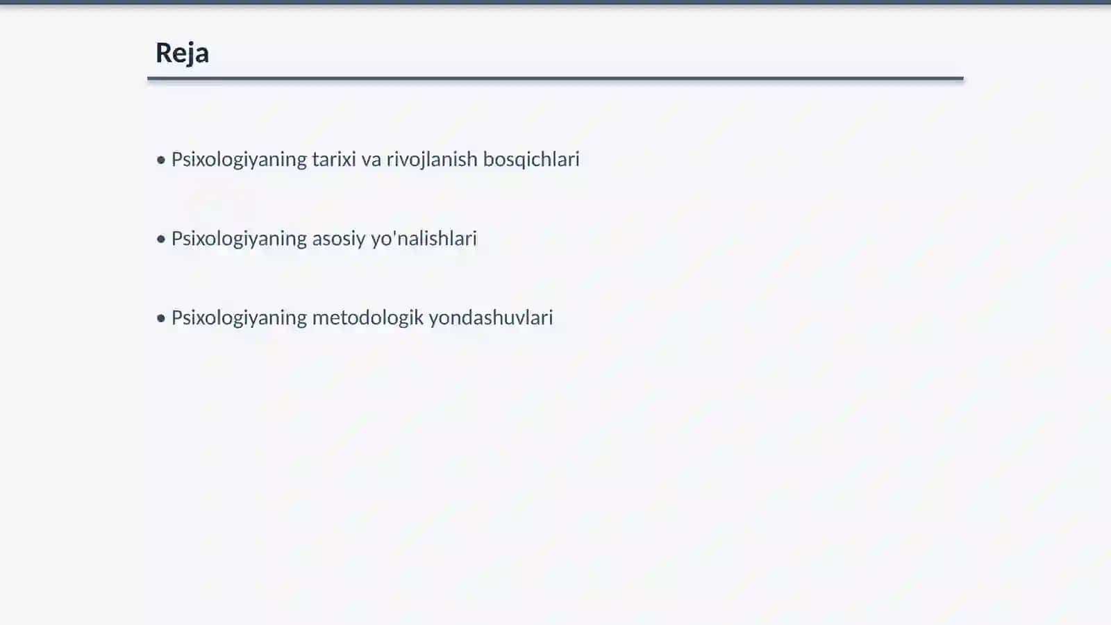 Psixologiyaning mustaqil fan sifatida rivojlanishi 2