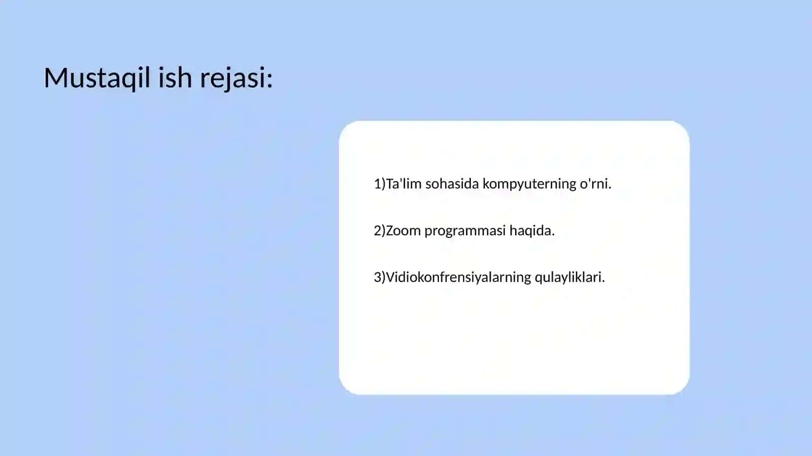 Ta'lim jarayonida videokonferensiyalar 2