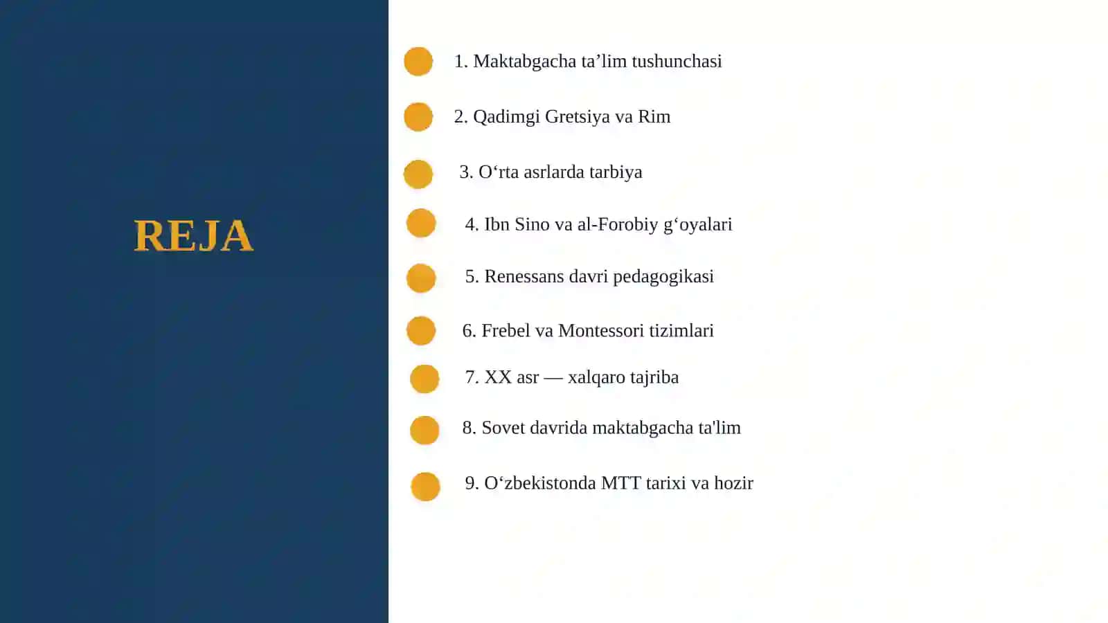 MAKTABGACHA TA’LIM TARIXI 2