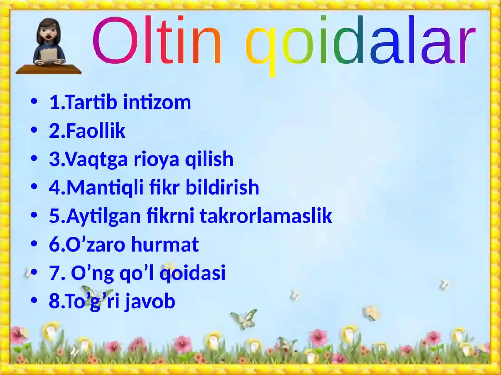 2-sinf o'quvchilari uchun o'qish savodxonligi fanidan elektron ko'rgazmalari 2