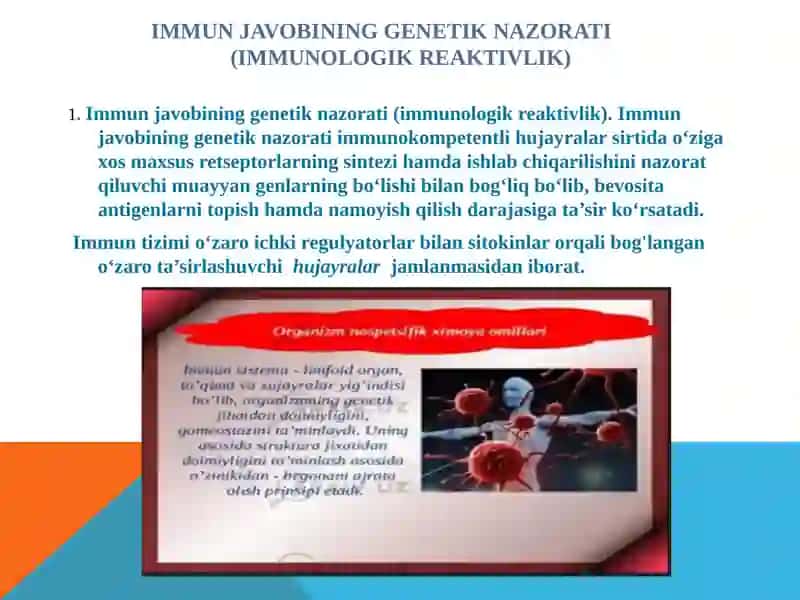 Immunjavobininggenetiknazorati.Gistomoslikniasosiykompleksi 2