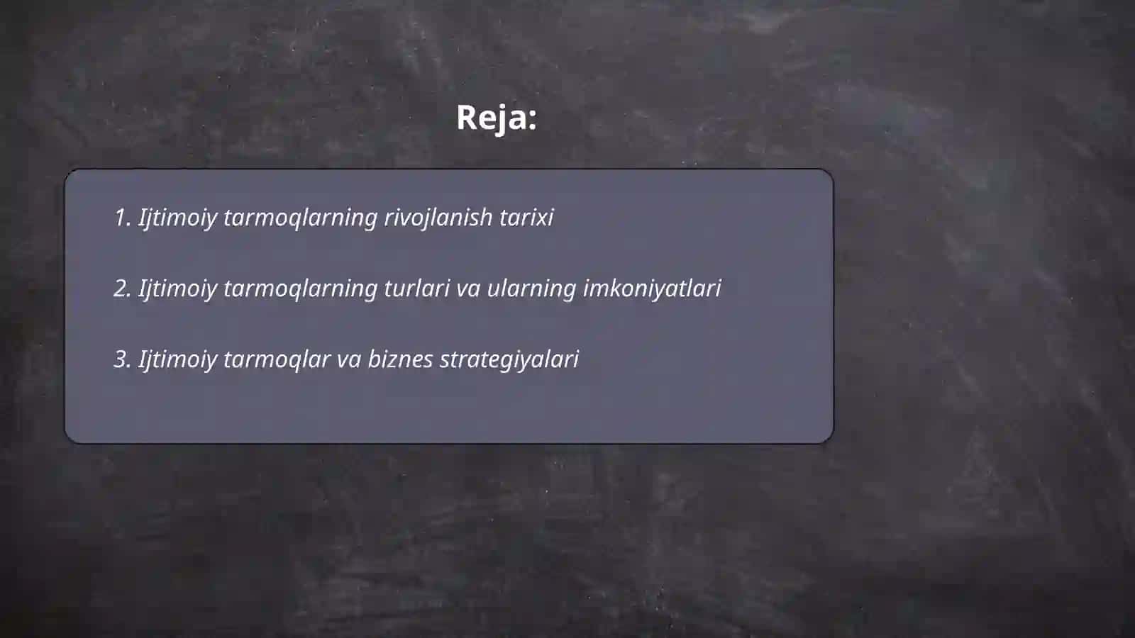 Ijtimoiy tarmoqlar va ulardan samarali foydalanish 2