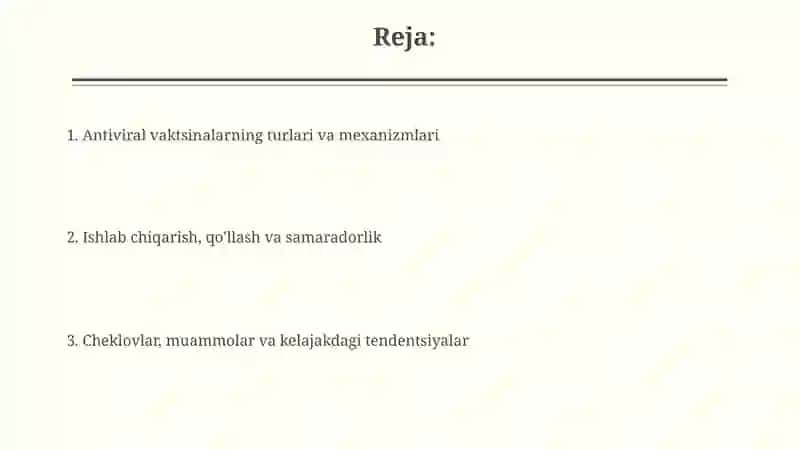 Viruslarga qarshi vaksina turlari 2