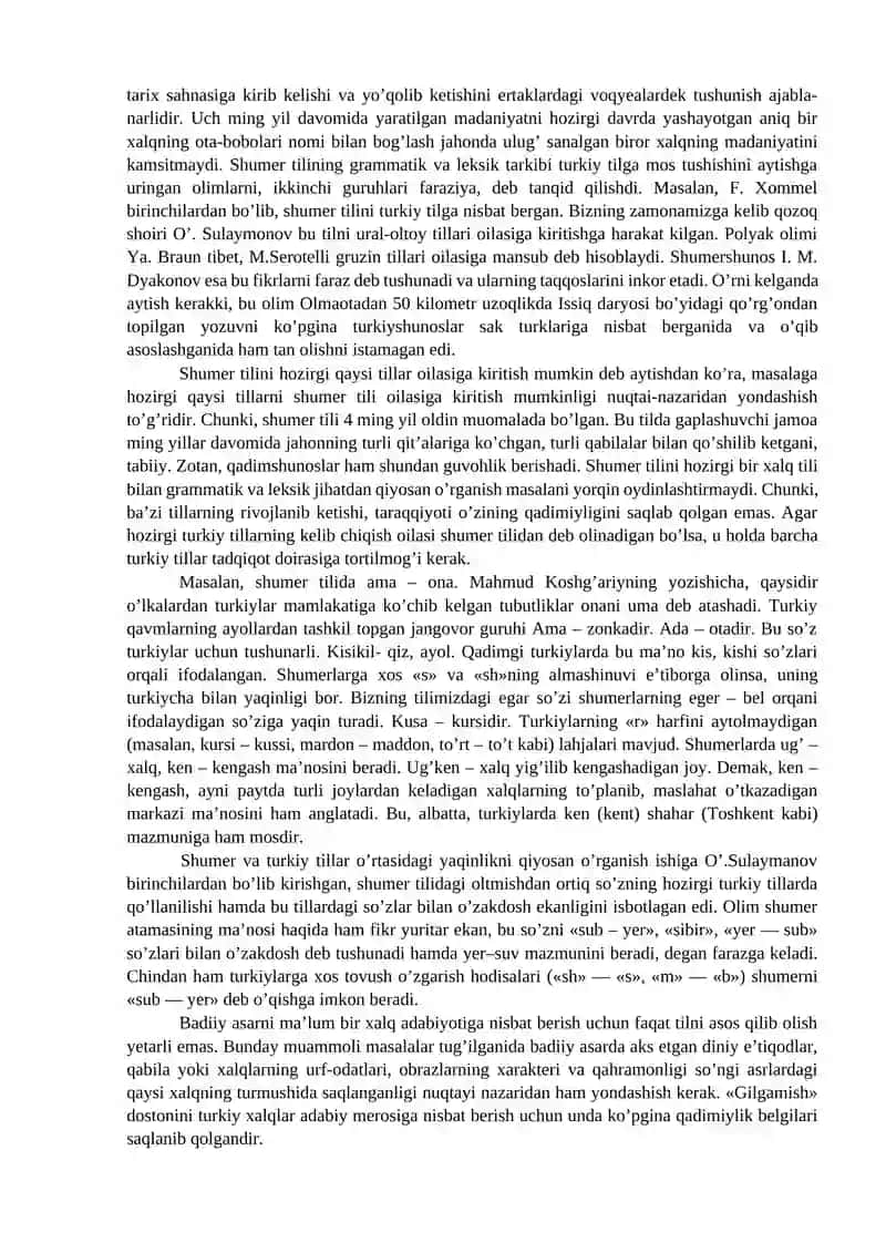 Qadimgi Sharq adabiyoti 2