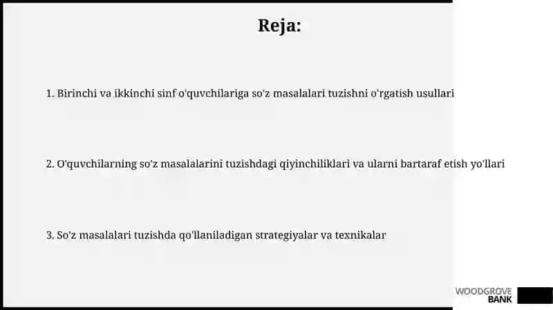 So'z masalalari tuzish 2