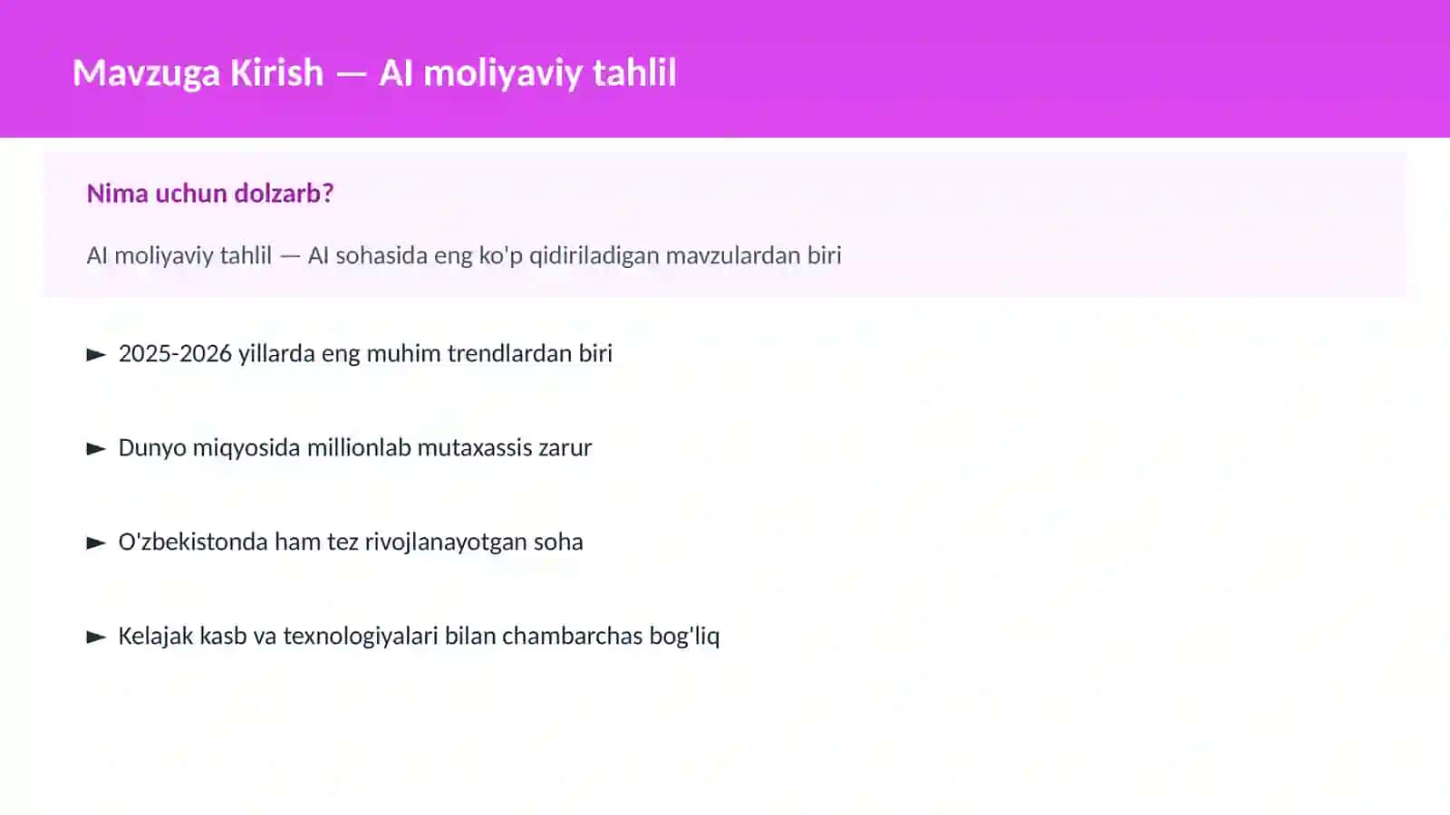 AI AMALIY SOHALARDA 2