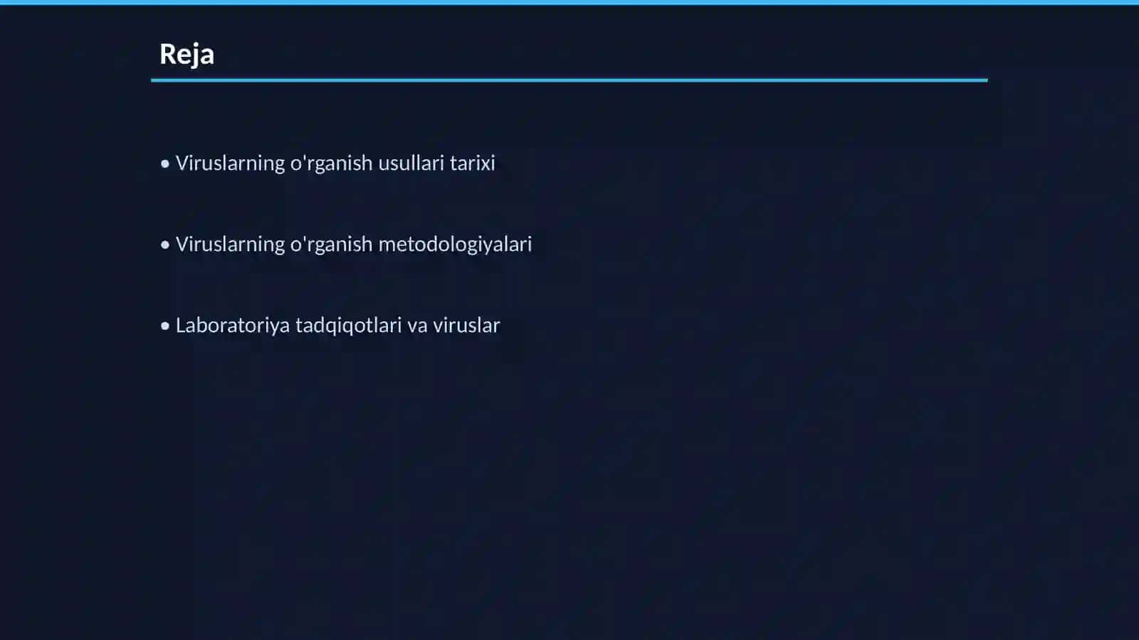 Viruslarning oʻrganish usullari 2