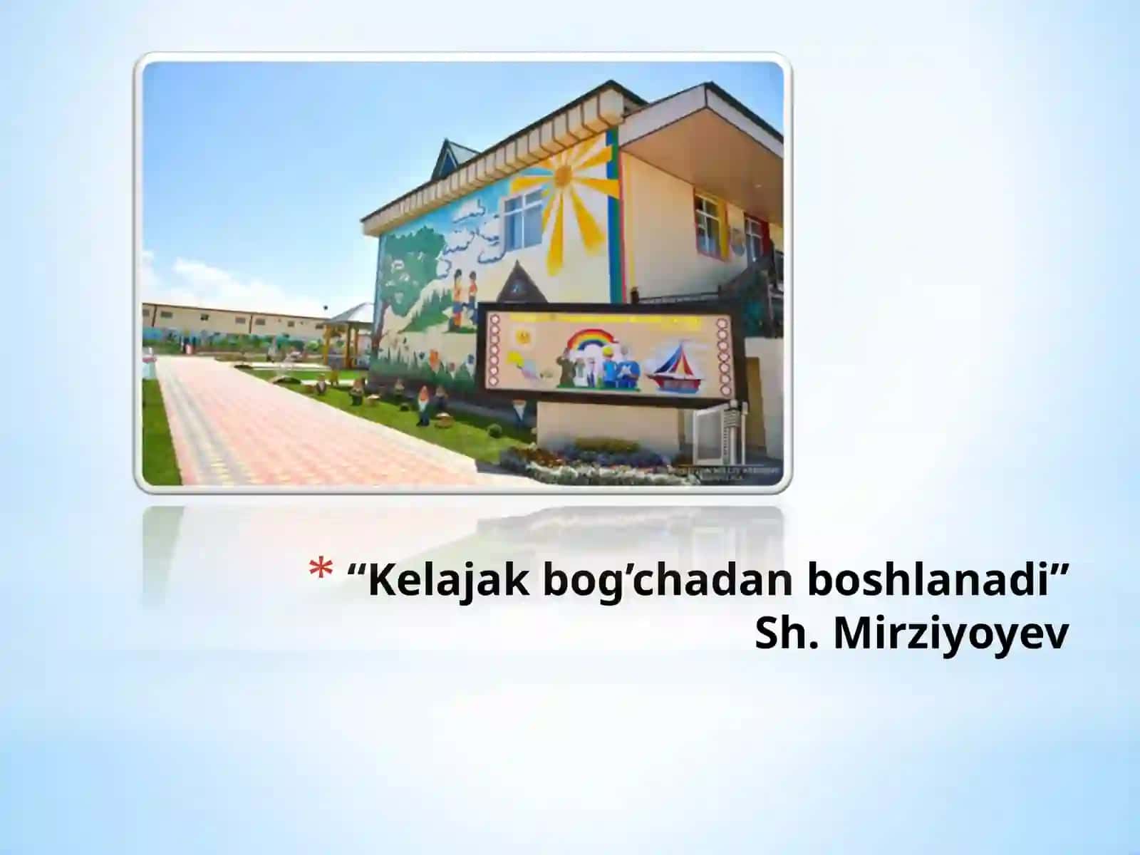 “Intellectual Babies” – davlat – xususiy sheriklik asosida nodavlat maktabgacha ta’lim muassasasi 2