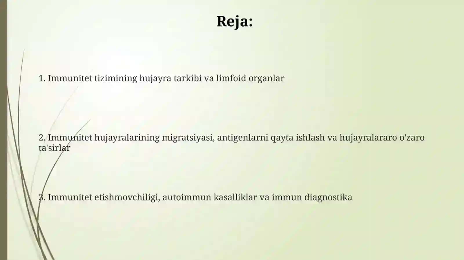 Immun-himoya reaktsiyalarining morfologik asoslari 2