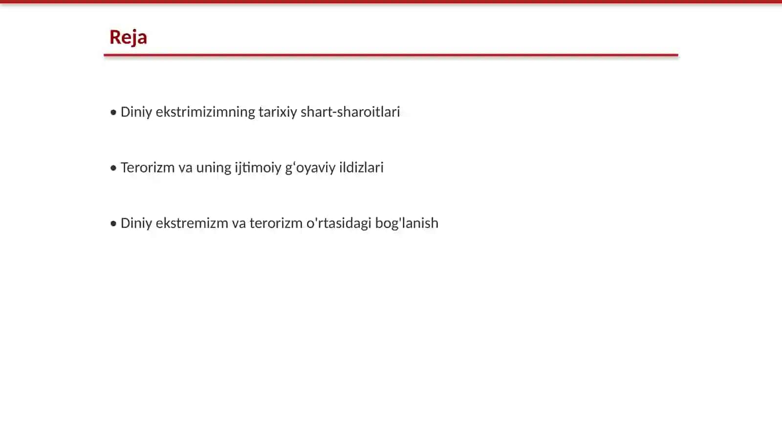 Diniy ekstrimizim va terorizim vujudga kelishining tarixiy shart sharoit va ijtimoyi gʻoyaviy ildizlari 2