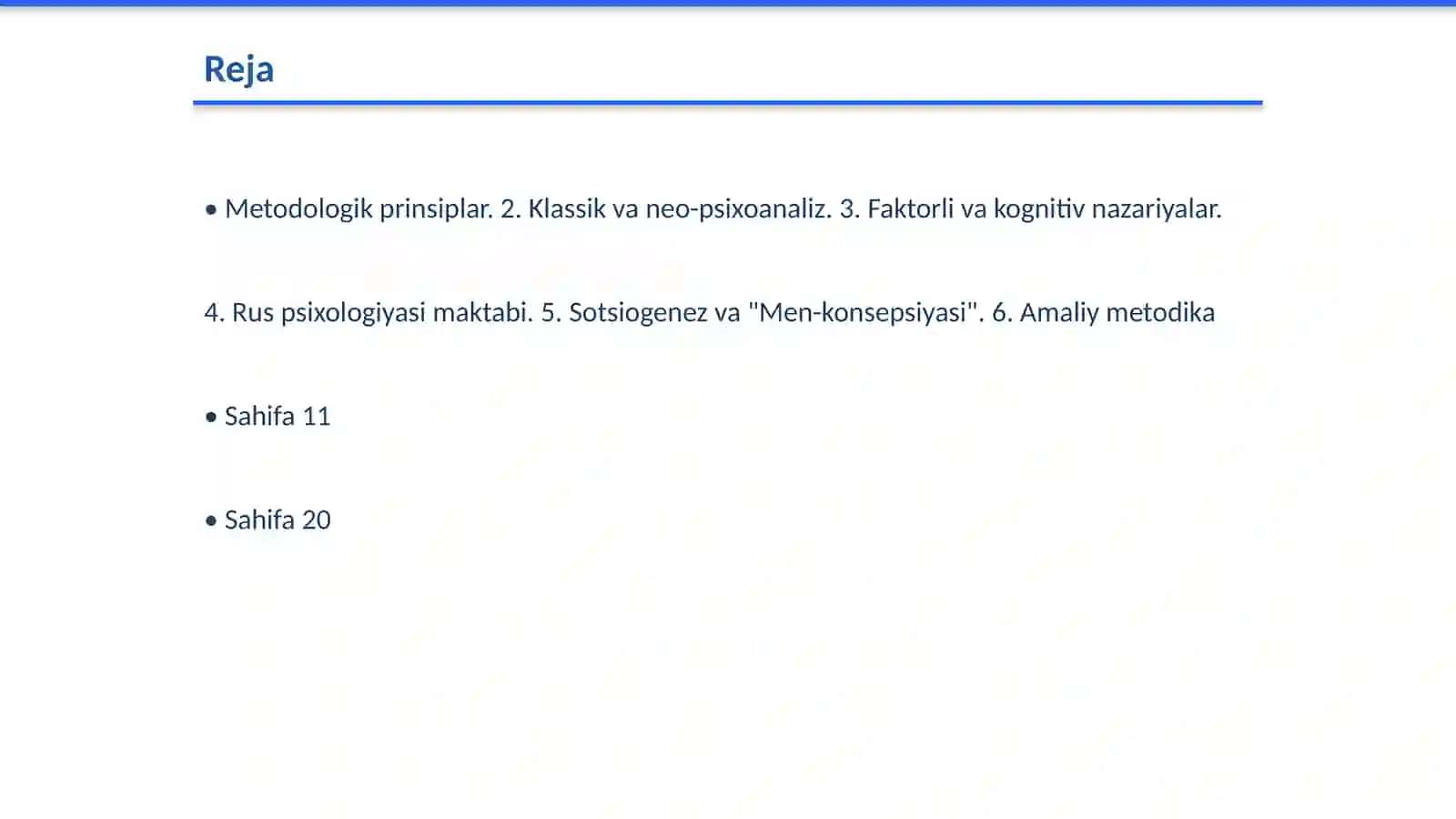 Shaxs psixologiyasiga zamonaviy yondashuvlar: Kognitiv-faktorli nazariyalardan ijtimoiy o‘z-o‘zini anglashgacha 2