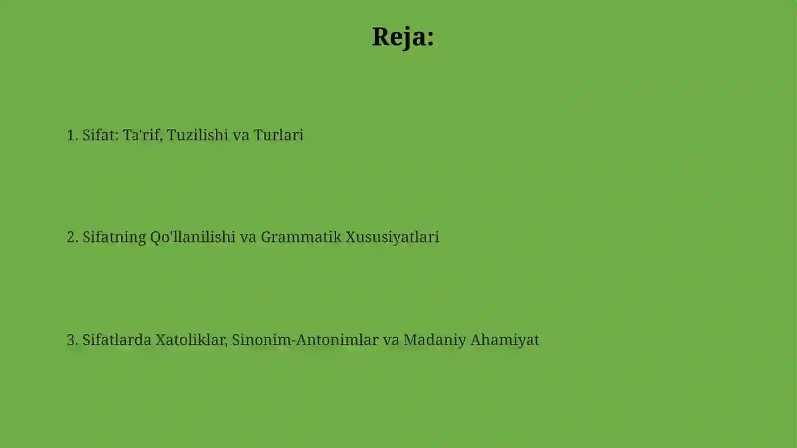 Sifatso'zturkumi 2