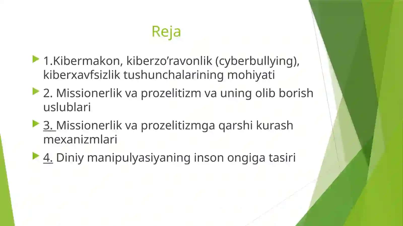 Kibermakonda din. Missionerlik va prozelitizmning ijtimoiy-siyosiy xavfi 2