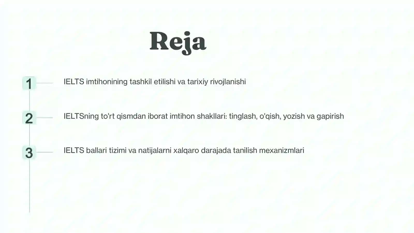 IELTS (International English Language Testing System) sertifikatlash tizimi 2