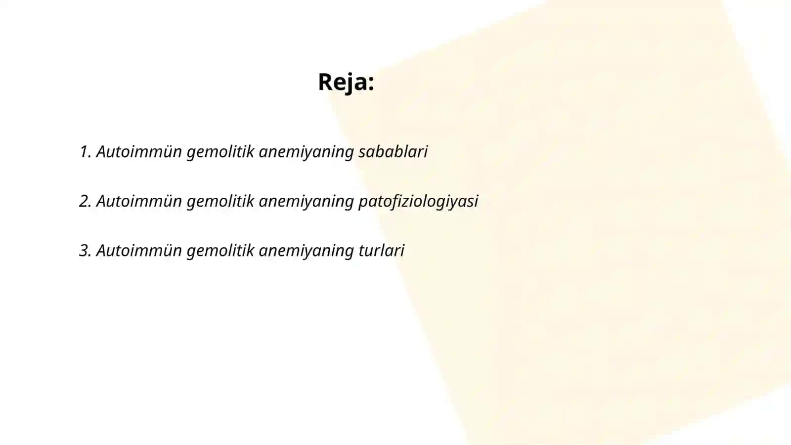 Autoimmunn gemolitik anemiya 2