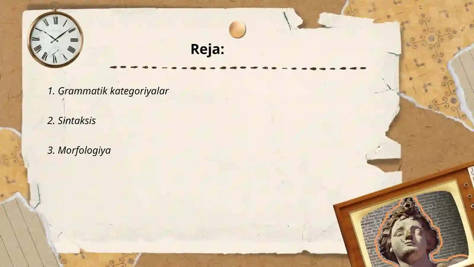 Grammatika va grammatik taʼlimotlar 2