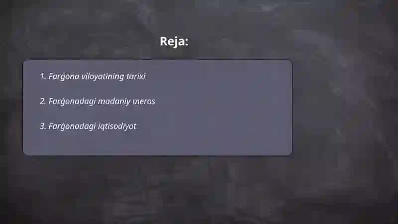 Farg‘ona Viloyati Tarixi 2