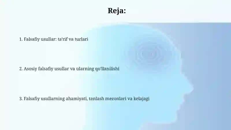 Falsafa metodlari 2
