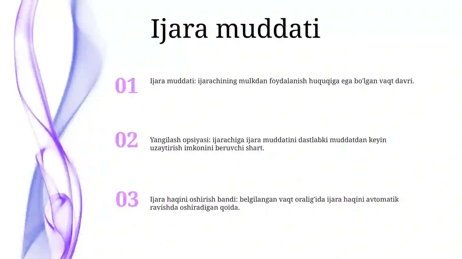 Lizing Shartnomalarini Tuzish 2