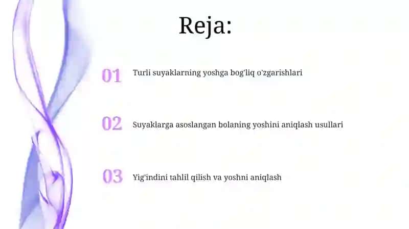 Suyaklarga qarab bola yoshini baholash usullari 2