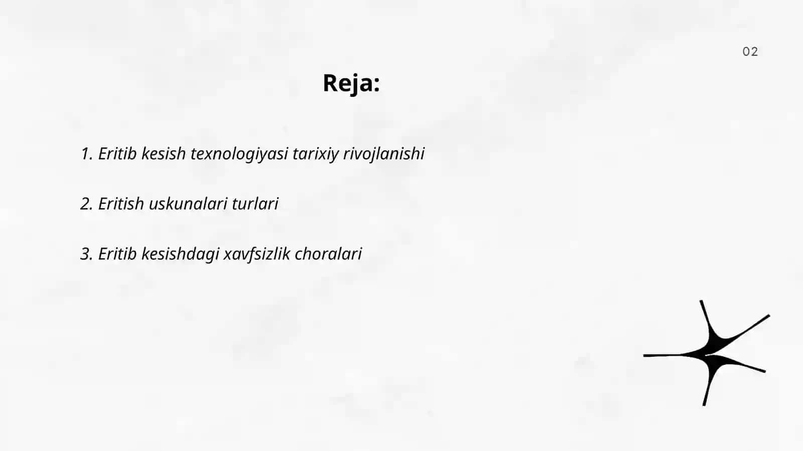 Eritib kesish texnologiyasi 2