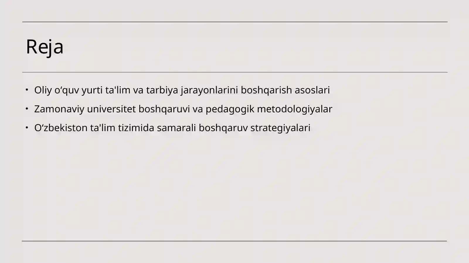 Oliyoʻquvyurtioʻquv-tarbiyajarayoniniboshqarishasoslari 2