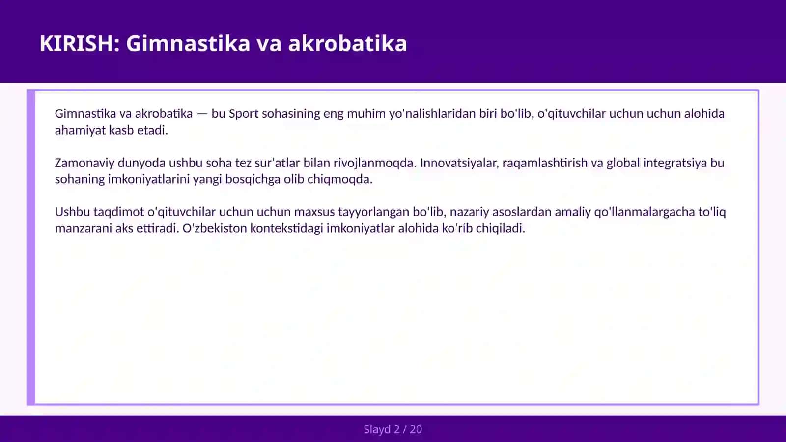 GIMNASTIKA VA AKROBATIKA 2