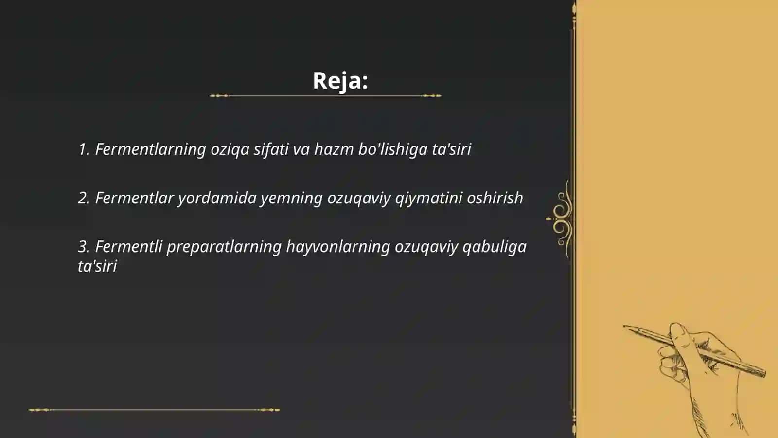 Qishloq xoʻjaligida ishlatiladigan fermentli oziqa preparatlari 2