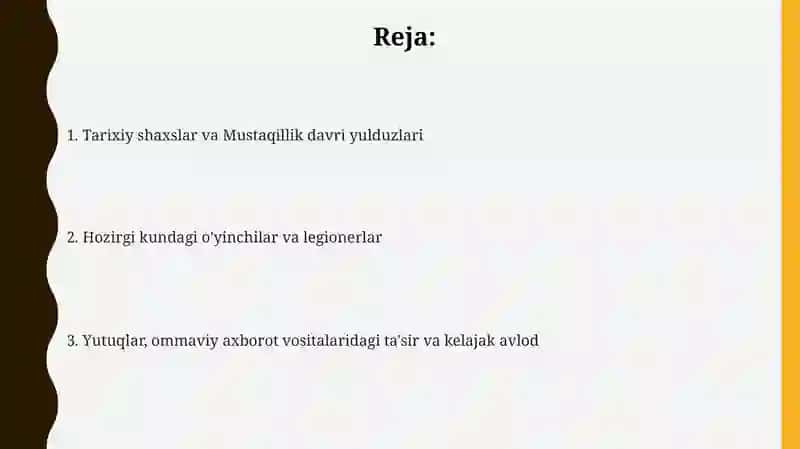 OʻZBEK futbolidagi mashhurlar 2